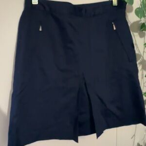 Ralph Lauren Dark Blue A-Line Skirt